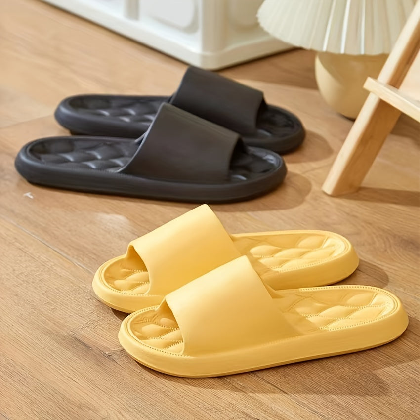 Men's Slip On Slides Cozy Walking Slippers