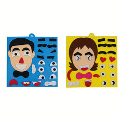 Kids Facial Expression Puzzle Stickers Educational Toy