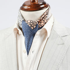 Men's Leopard Spotted Square Scarf