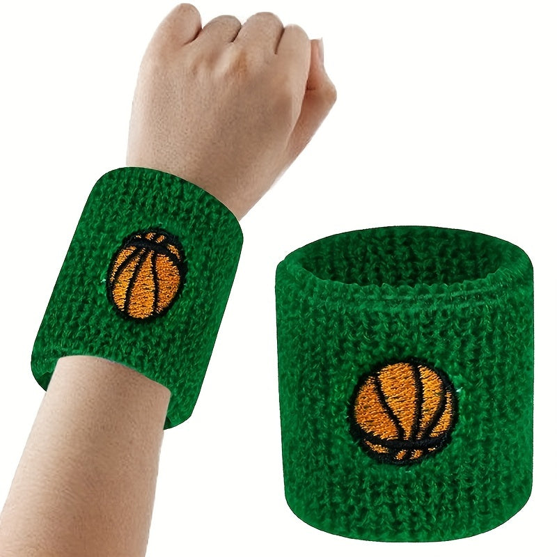 1pc Sports Wristbands Wrist Sweatbands Basketball Baseball Football Fitness