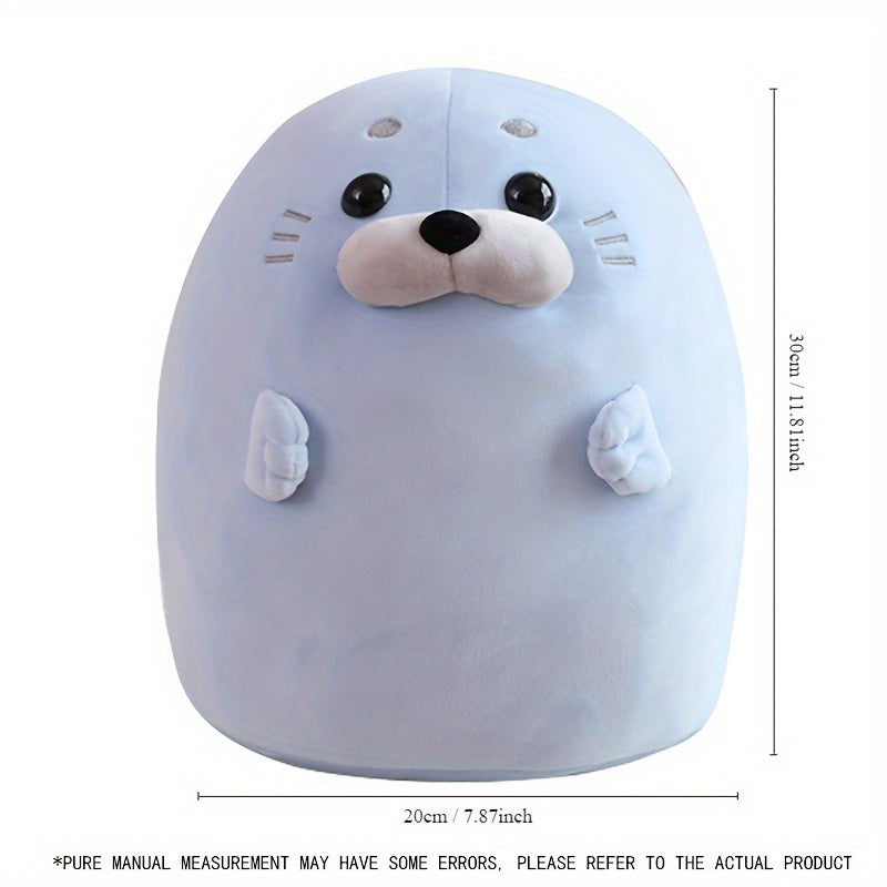 Soft Doll Seal Tuan Plush Toy Sofa Pillow Decoration Gift