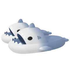Shark Slippers Gradient Cloud Slides For Men Women Couple