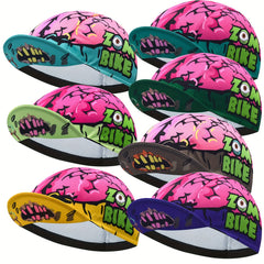 Cycling Cartoon Skull Hat Soft Breathable Outdoor Sports Cap