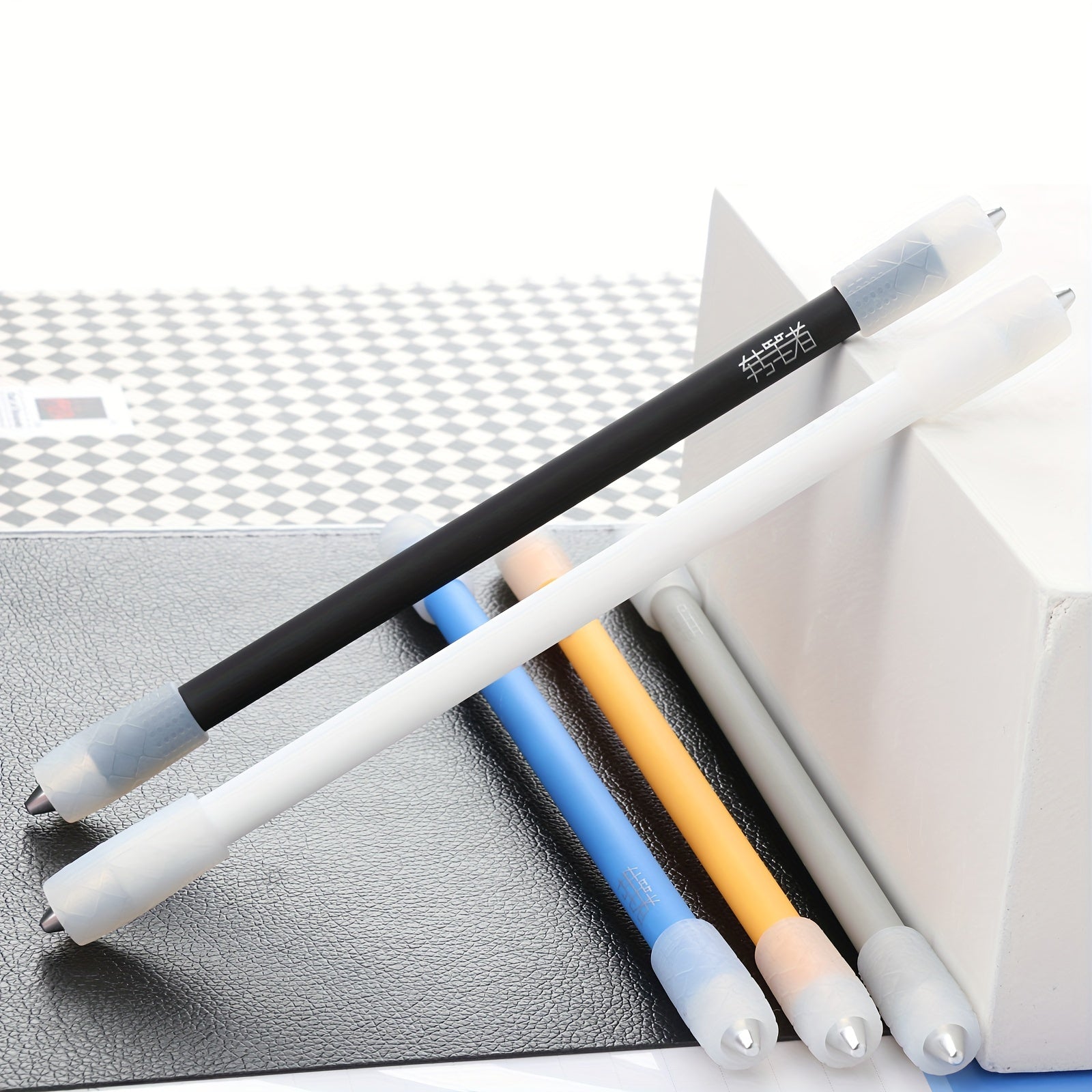 Non Writable Anti Drop Swivel Pen Dazzling Holder Alloy Tip
