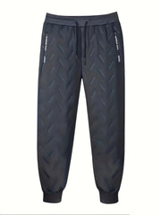 Men's Warm Drawstring Pants for Outdoor Activities
