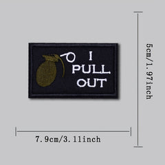 Embroidered Morale Patches For Caps Uniforms Vests Backpacks