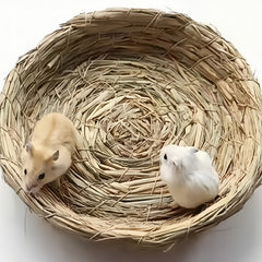 Handwoven Bird Nest & Small Animal Breeding House for Various Pets