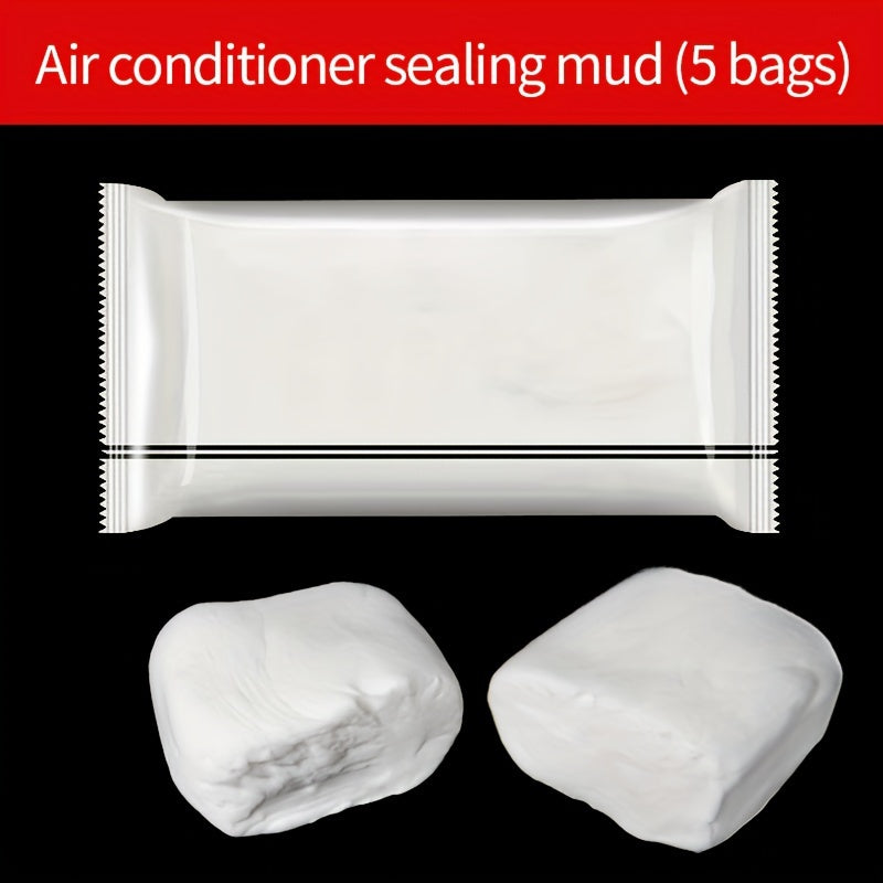 5pcs Moldable Putty Seal for Repairing Wall Hole Air Conditioning Holes