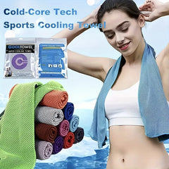 Soft Breathable Sports Towel Gym Yoga Cooling Towel
