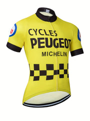 Men's Cycling Jersey, Quick Dry, Breathable, Short Sleeve