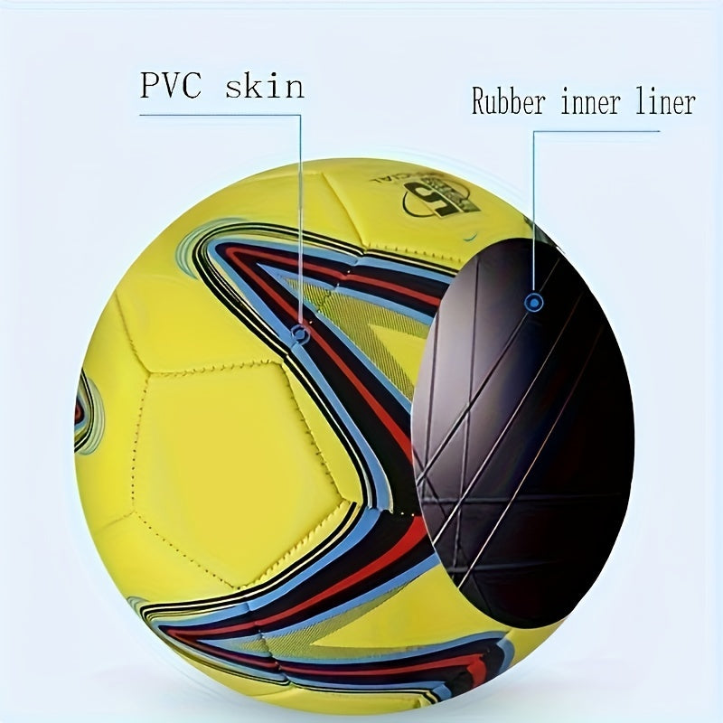 Competition and Training No 5 Football Kick Ball for Backyard, Park, Beach