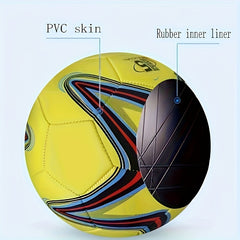Competition and Training No 5 Football Kick Ball for Backyard, Park, Beach