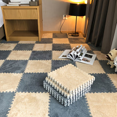 Soft Velvet Foam Floor Mat for Baby's Bedroom - Cozy & Safe