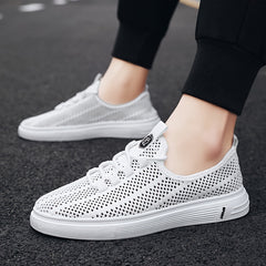 Men's Lace-Up Athletic Sneakers Sandals, Lightweight & Breathable