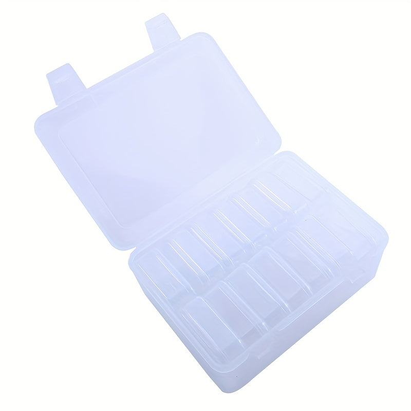 Clear Jewelry Storage Box Portable Organizer for Ring Pendant Earring & Necklace
