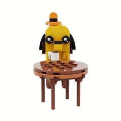 Yellow Dog Afternoon Tea Building Blocks Set with Table & Chairs
