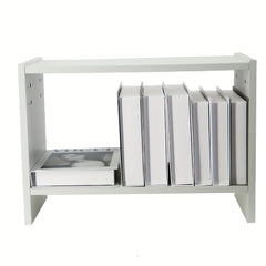 Desk Bookshelf Storage Rack Study Table Cabinet Organizer