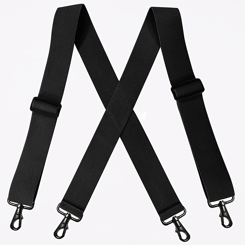 Men's Heavy Duty Big And Tall 2inch X-back Suspenders