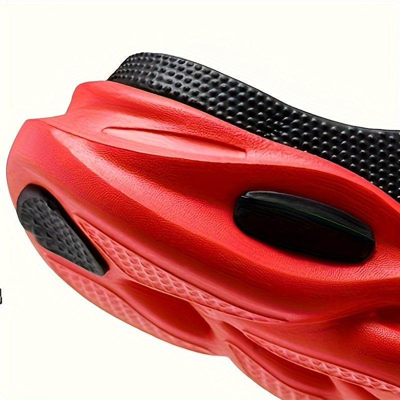 Men's Color Block Breathable Clogs Comfy Slipper