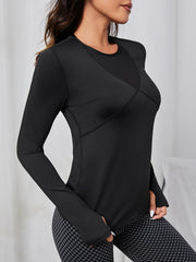 Women's Quick Drying Mesh Sports Top for Yoga & Workout