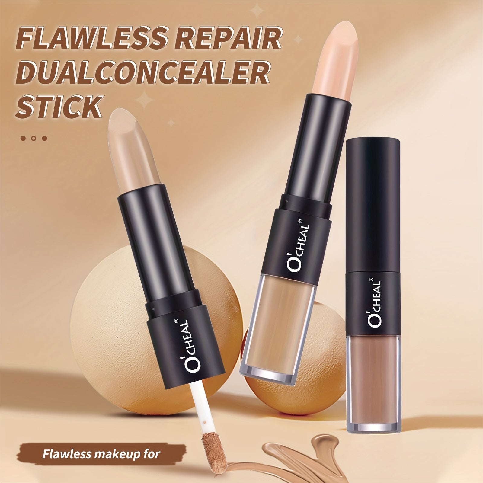 3D Double-Headed Concealer Contouring Stick