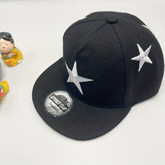 Teen Star Embroidery Adjustable Baseball Cap Sun Protection