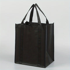 8pcs Non-woven Tote Bags Reusable Large Shopping Bags - DIY Printing Handbag
