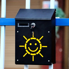 Sun & Rain Proof Metal Letter Box