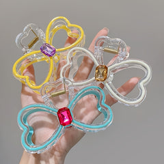3pcs Bowknot Shaped Claw Clips Hair Accessories for Girls
