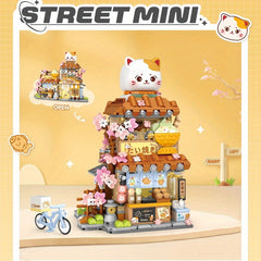 800 pcs TAIYAKI & Flower House Mini Building Blocks Set