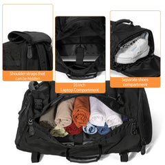 Travel Backpack Carry On Duffle Bag Fit For 39 62 Cm Laptop Men Hiking Airplane