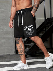 Men's Comfy Casual Drawstring Shorts