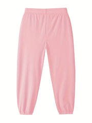 Boys Casual Ice Silk Long Pants Spring Autumn Kids Clothing
