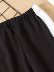 Boys Casual Block Long Pants for Spring/Autumn