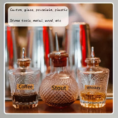 Waterproof Removable Cork Label Stickers Various Sizes Brown Name Label Sticker