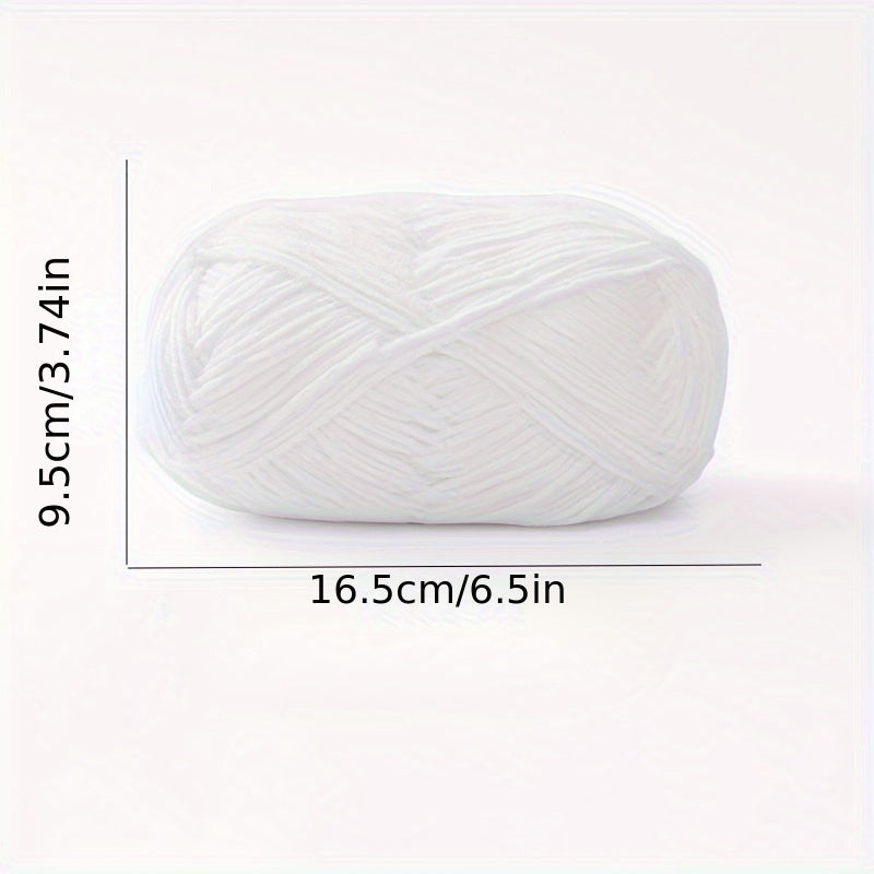 100m Thin Cotton Yarn Ball 40g for DIY Knitting & Crocheting