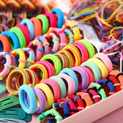 780pcs Children's Jewelry Hairpin Hair Card Set - Gift Boxed