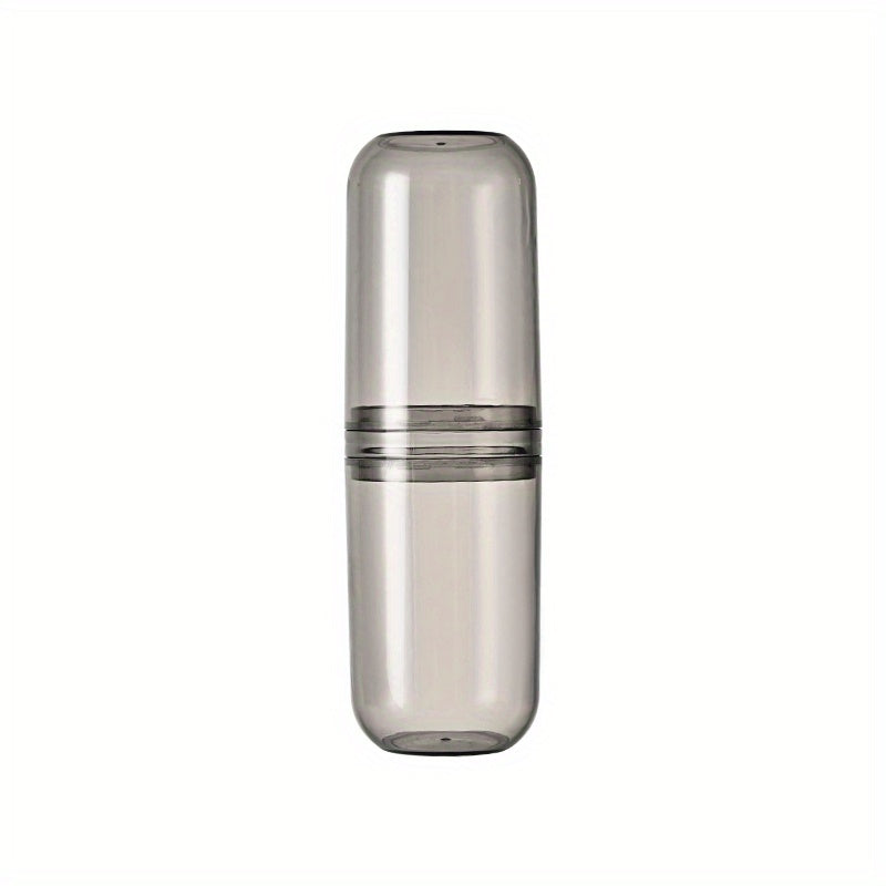 Portable Transparent Toothbrush Holder Travel Organizer Box