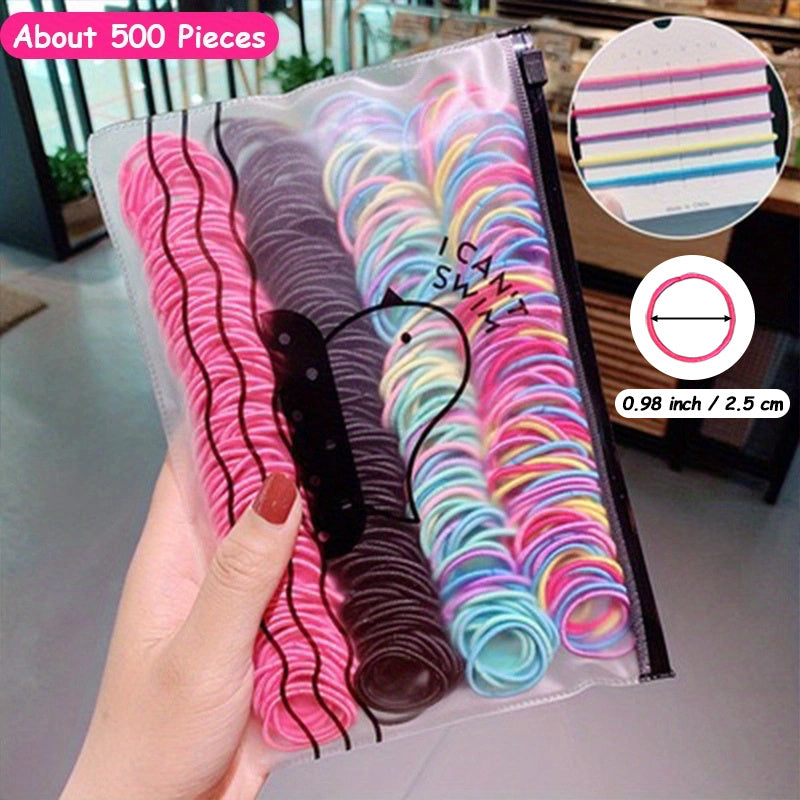 Colorful Hair Rope Ponytail Holders Hair Bands