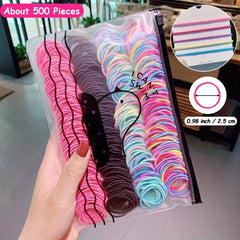 Colorful Hair Rope Ponytail Holders Hair Bands