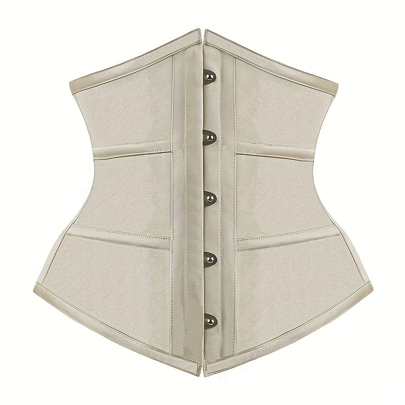 Strapless Corset Bustier Tummy Control Lace Up Body Shaper