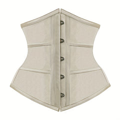 Strapless Corset Bustier Tummy Control Lace Up Body Shaper