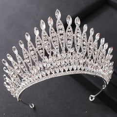 Bridal Crystal Rhinestone Wedding Crown Tiara Headpiece