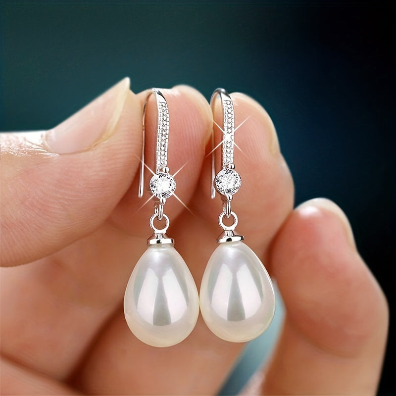 Baroque Pearl Long Earrings - Enhance Your Temperament