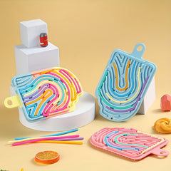Silicone Double Sided Sensory Activity Board Social Emotional Learning