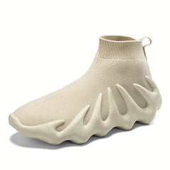 Men's Breathable Mesh Slip On Sock Shoes Lightweight Anti Skid Sneakers