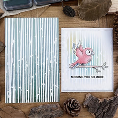 Striped Background Stencils Shoe Stencils Graffiti DIY Art Stencils 20x12cm