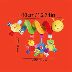 Baby Bed Spiral Toy Plush Activity Hanging Cradle Toy