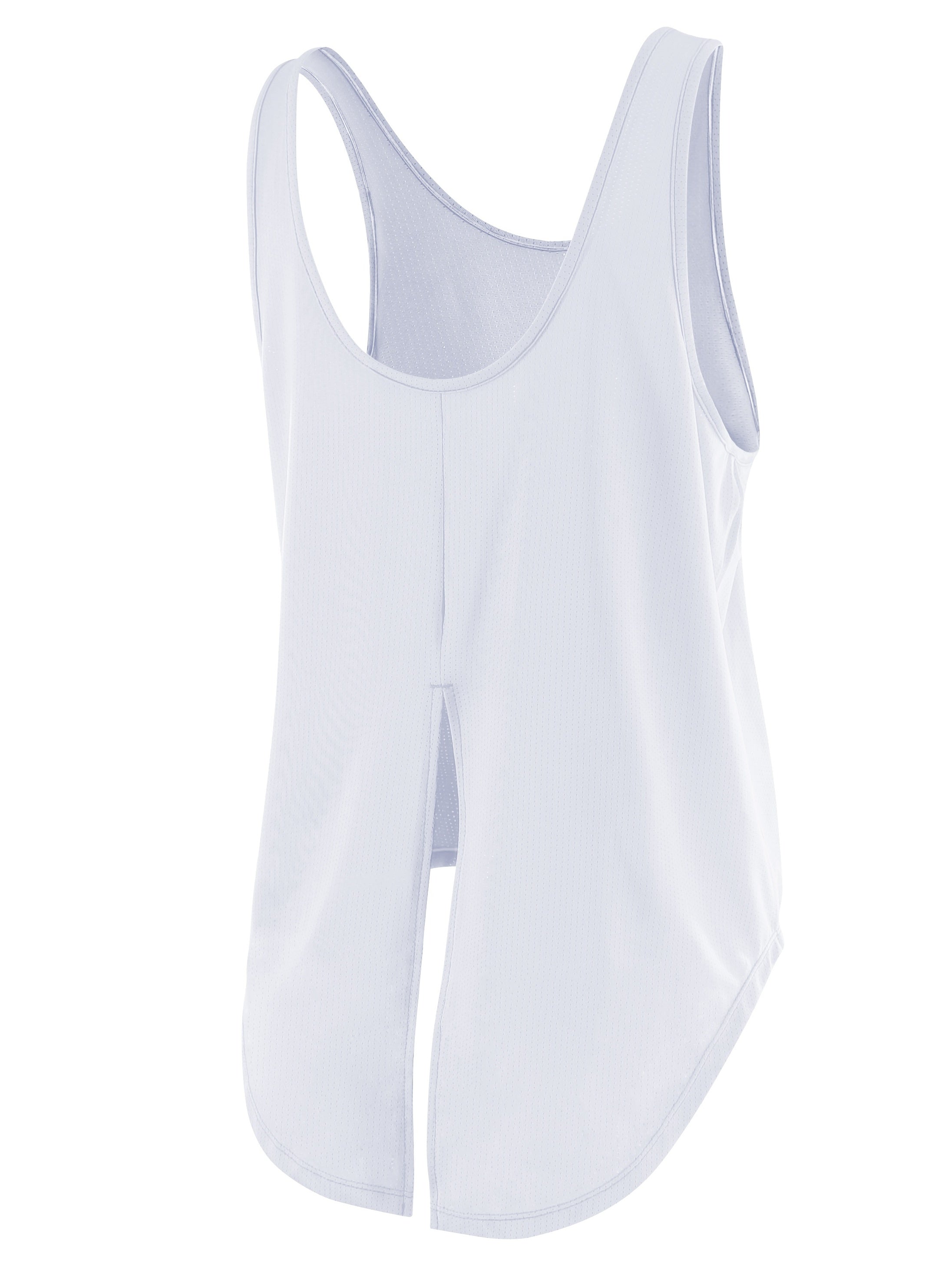 Backless Split Knot Yoga Tank Top for Women