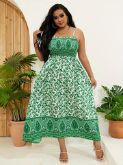 Boho Floral Maxi Cami Dress